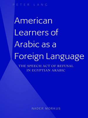 cover image of American Learners of Arabic as a Foreign Language